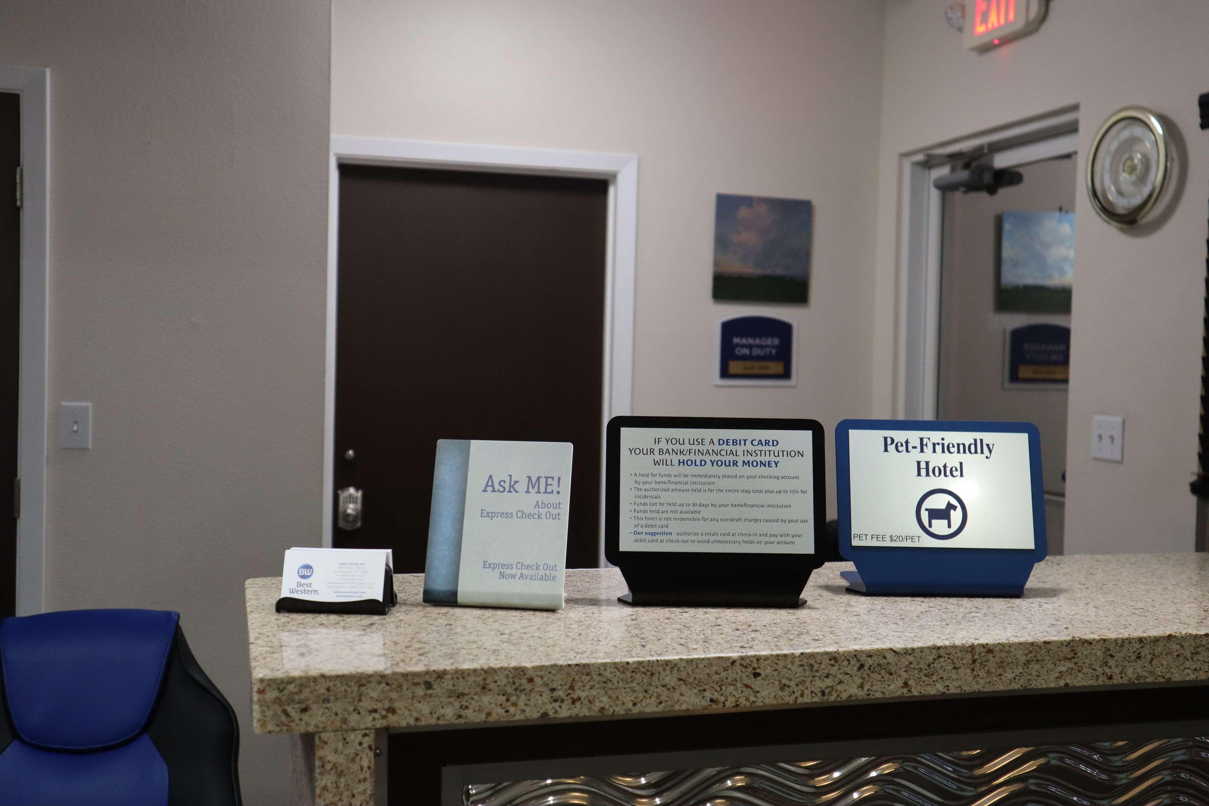 מונטגומרי Best Western Lake Conroe מראה חיצוני תמונה
